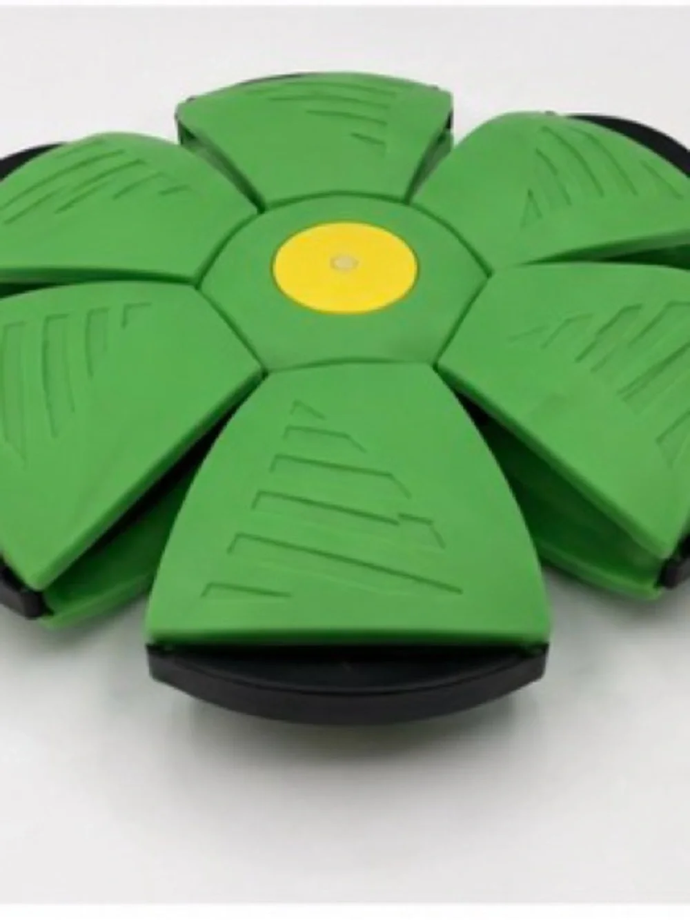 LED Flying Saucer Throw Disc - Green